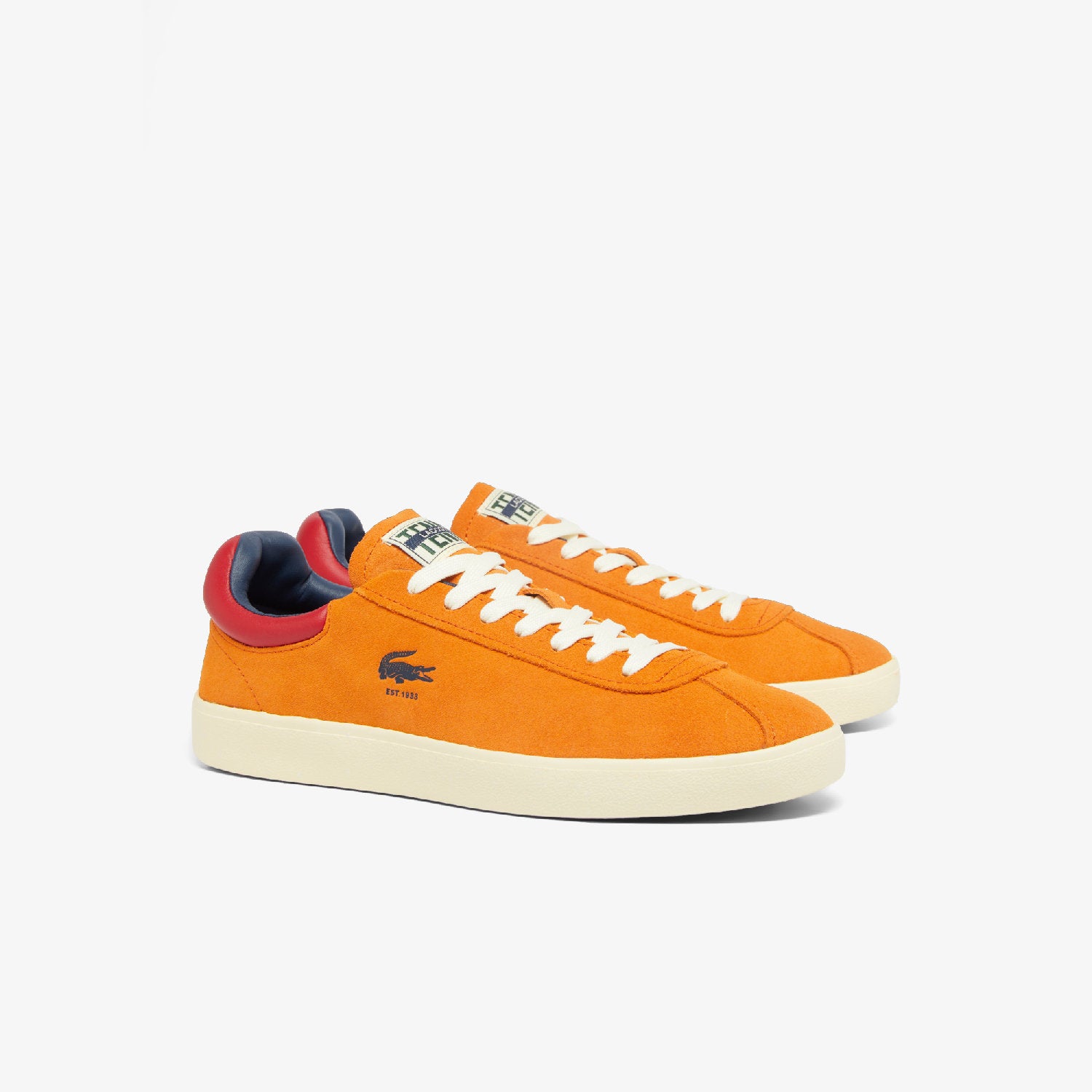 Baseshot sneakers in suede - Orange & Yellow
