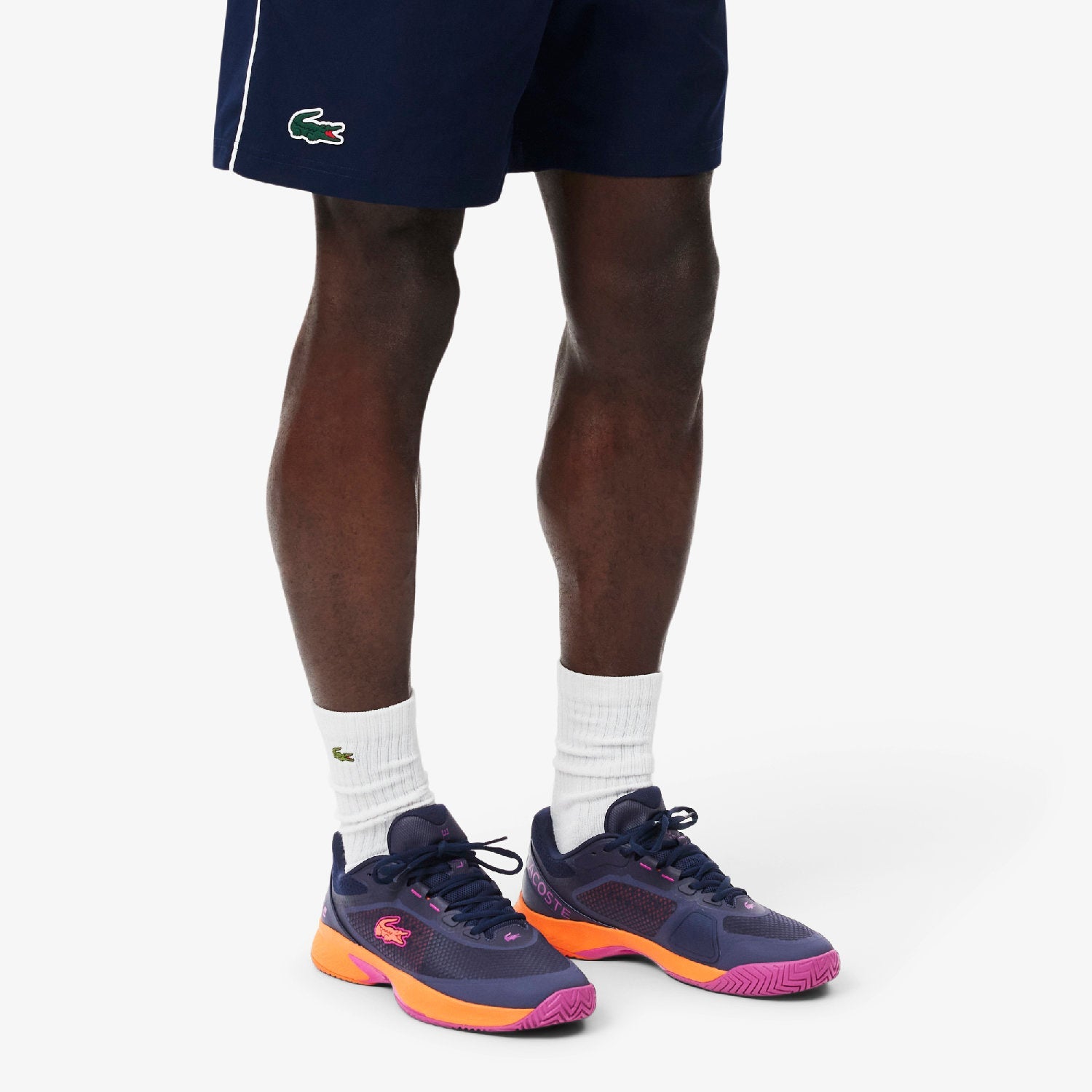 Sneakers basses Tennis - Navy & Orange