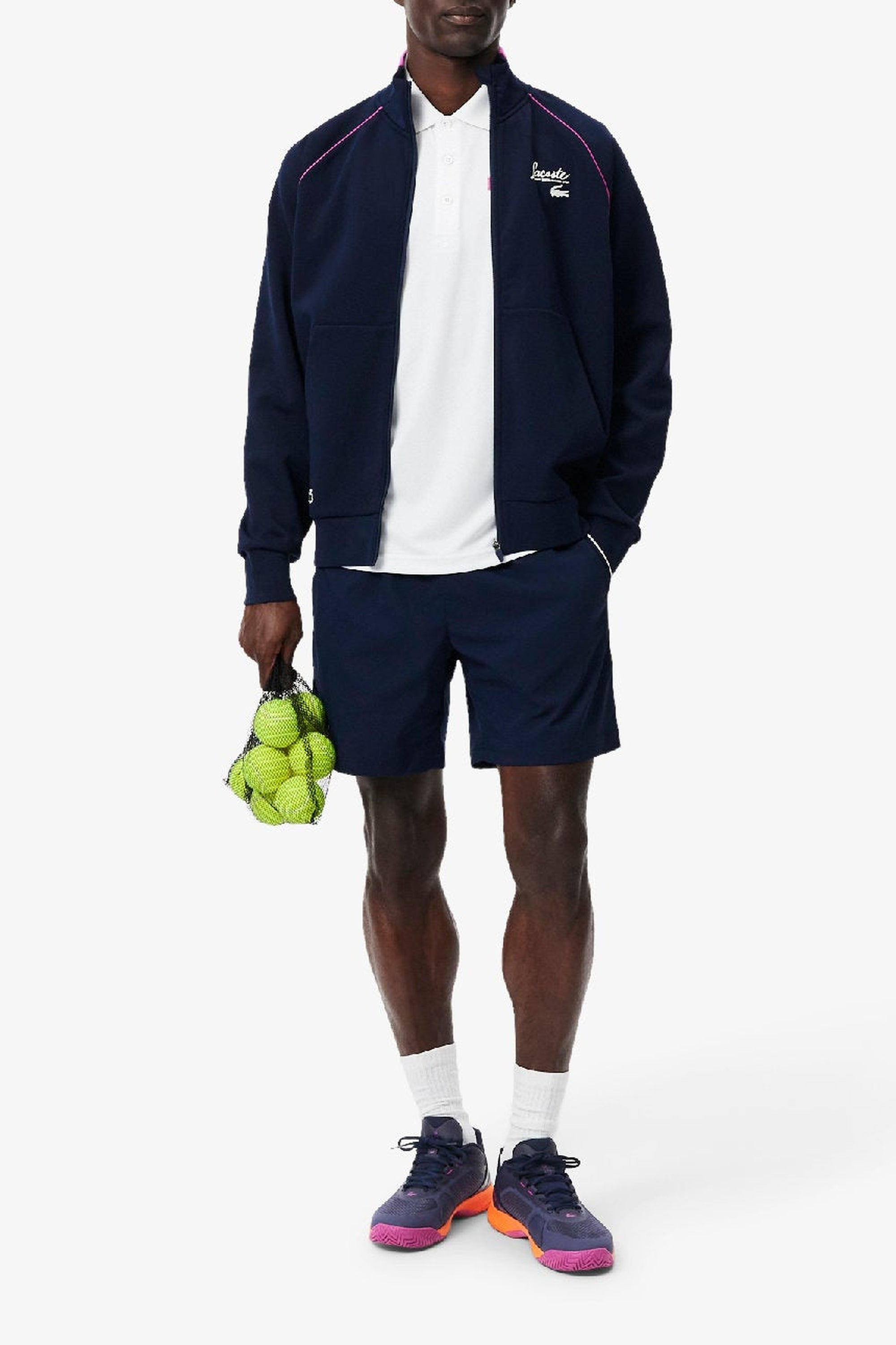 Sneakers basses Tennis - Navy & Orange