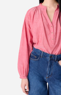 Blouse à col V Nipoa - Inca