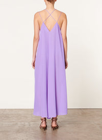 Robe longue Debby - Violet