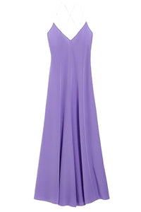 Robe longue Debby - Violet
