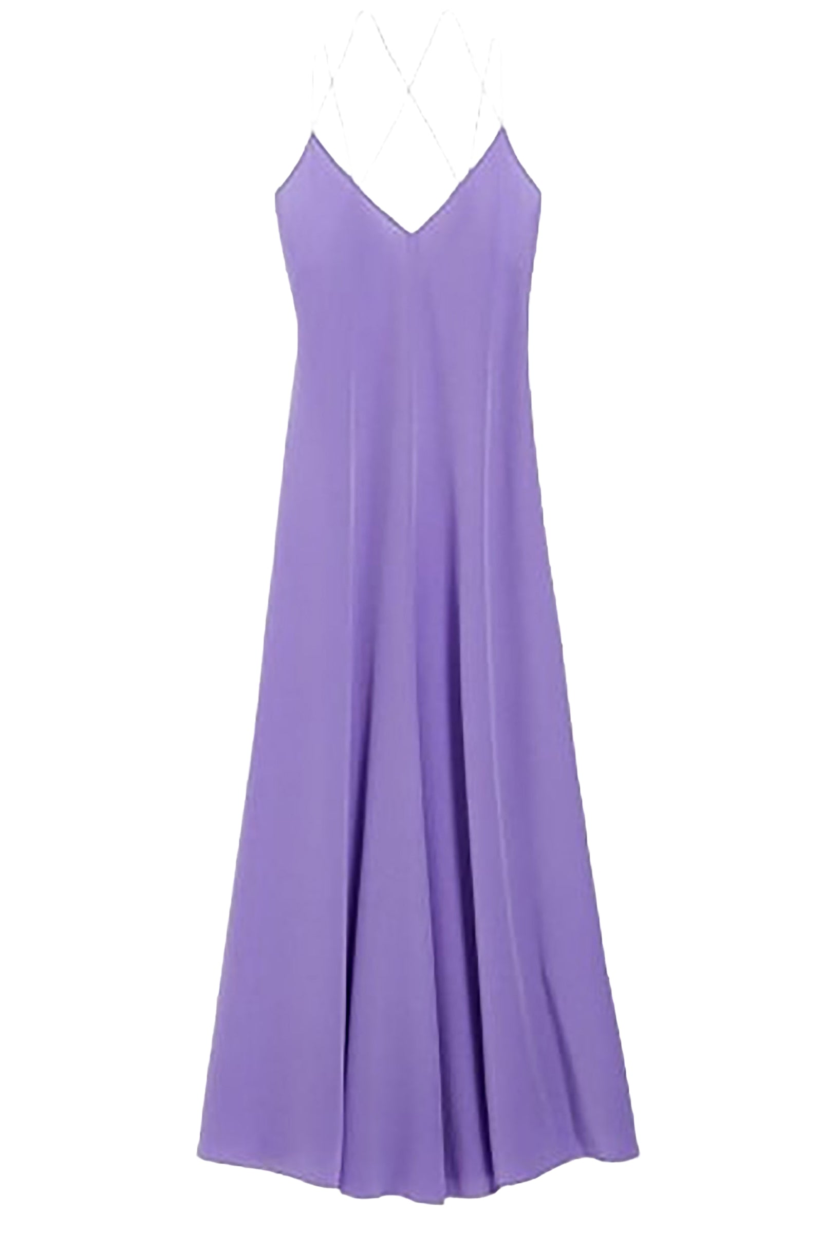 Robe longue Debby - Violet