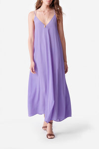 Robe longue Debby - Violet