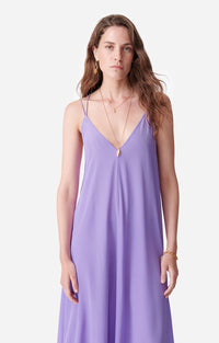 10 QTY NEW // VIOLET / Robe Debby - VIOLET