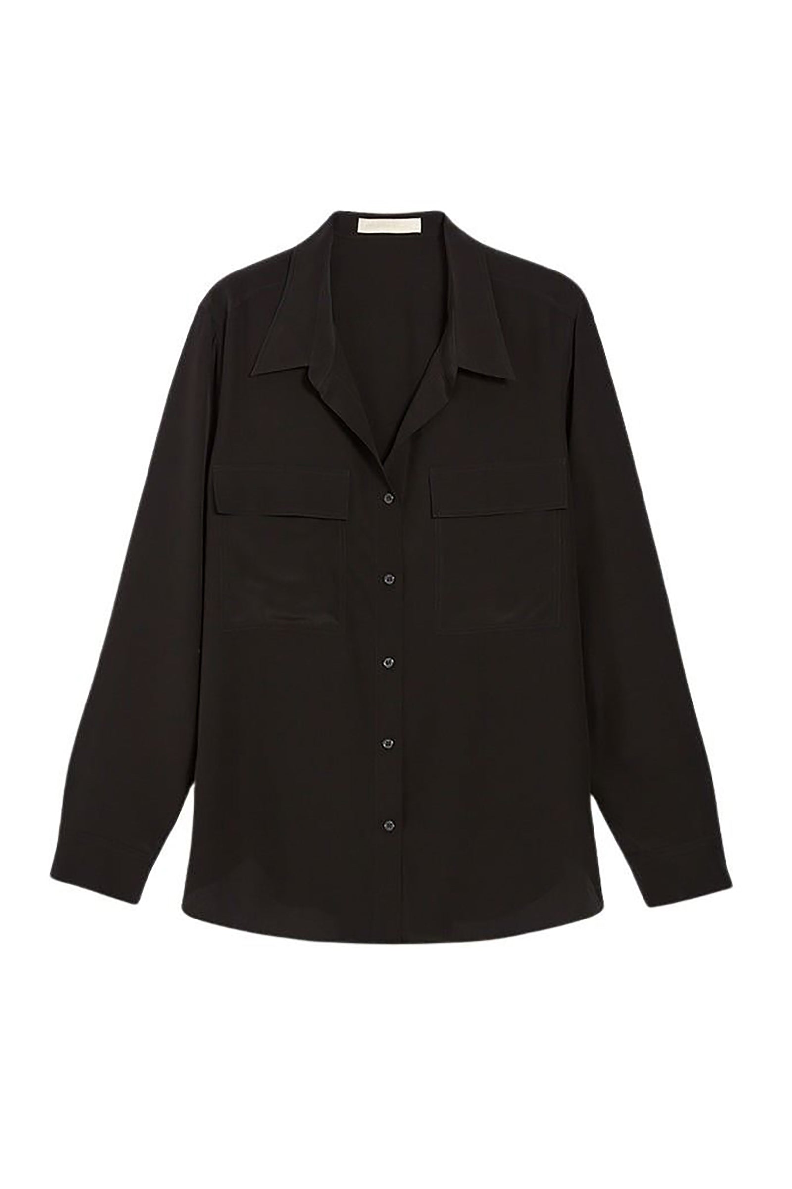 Chemise Demo en soie - Noir