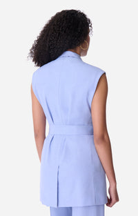 Veste sans manches Christen - Bleuet