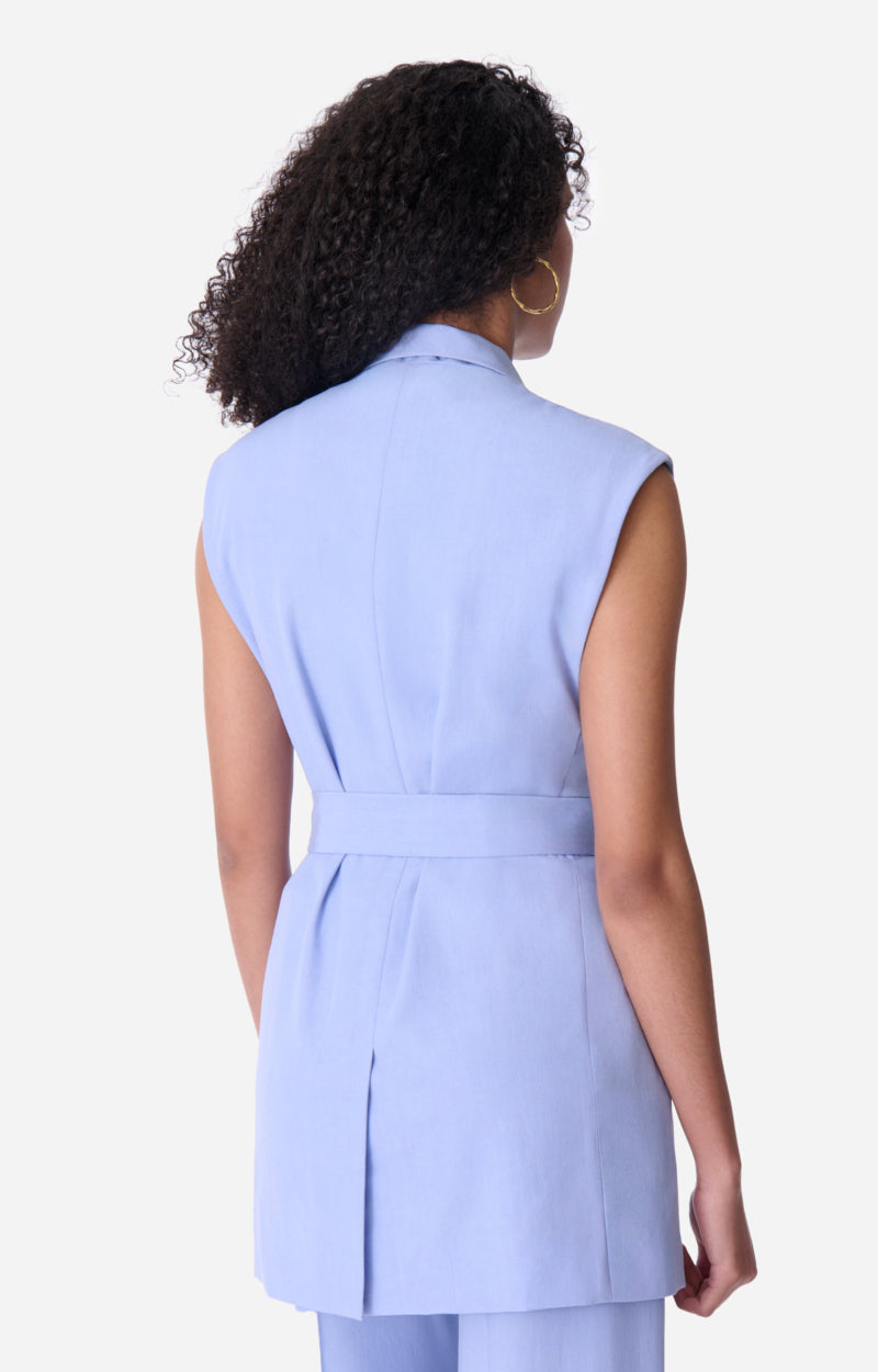 Veste sans manches Christen - Bleuet