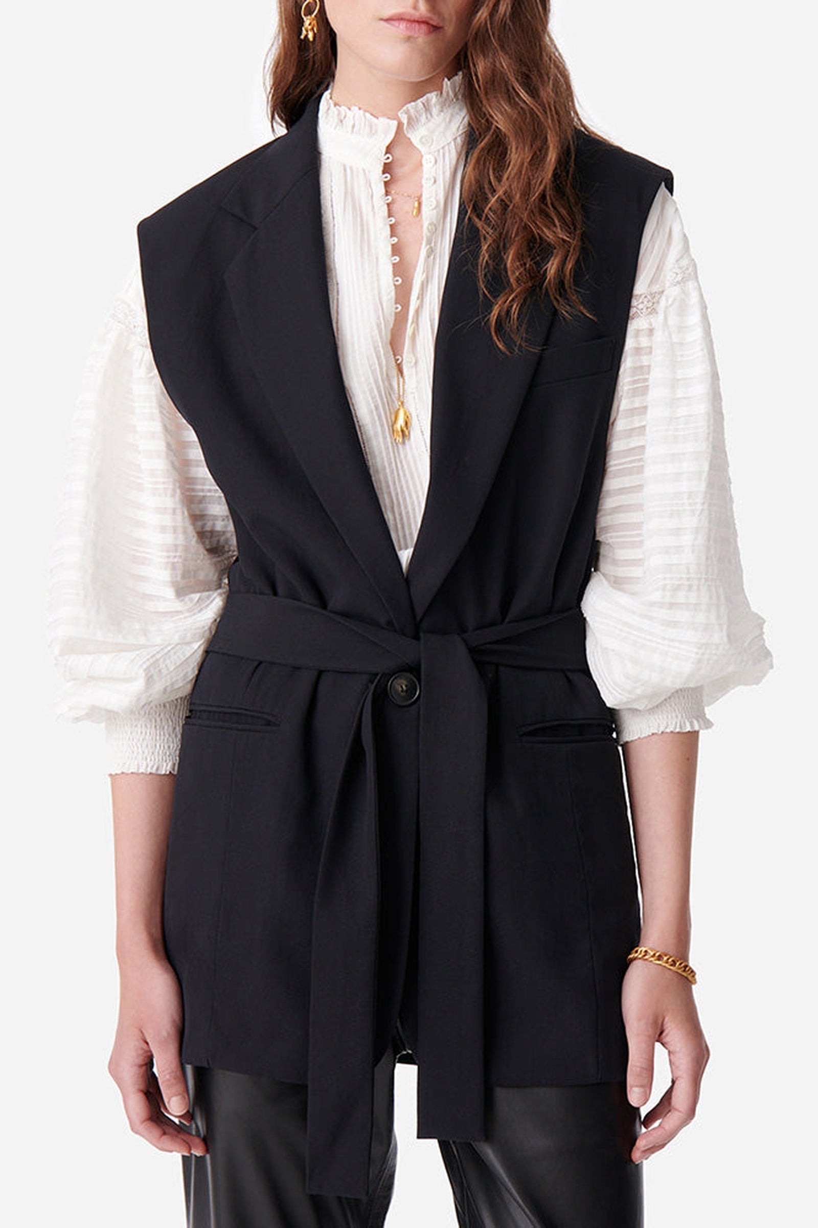 Veste sans manches Christen - Noir