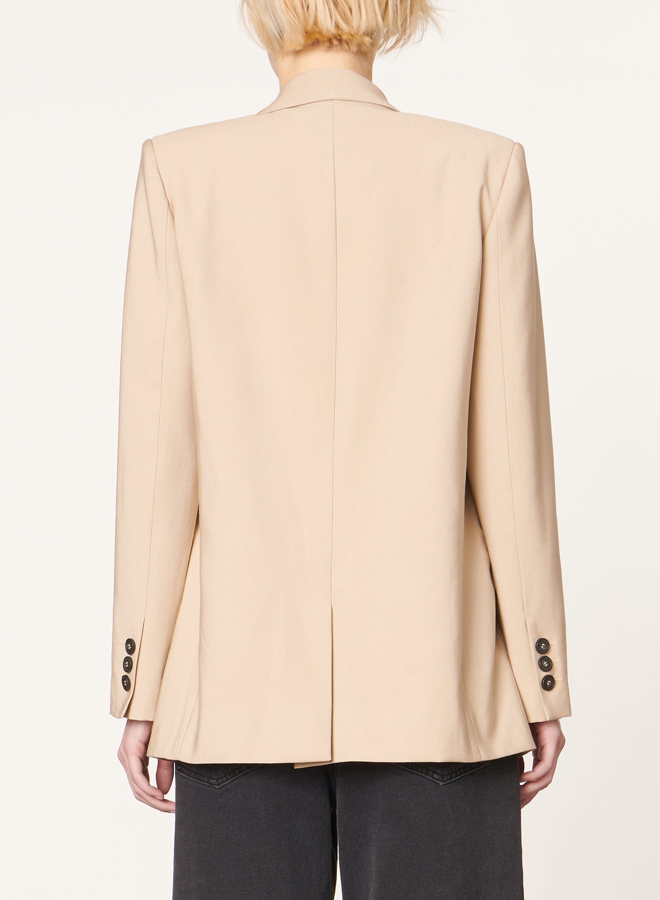 Blazer droit Tilia - Taupe