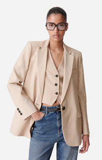 52 QTY NEW // TAUPE / Veste Tilia - TAUPE