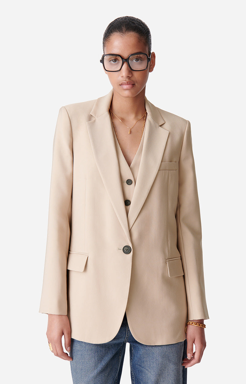 52 QTY NEW // TAUPE / Veste Tilia - TAUPE