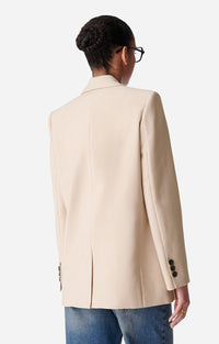 Blazer droit Tilia - Taupe