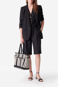 Veste droite Tilia - Noir