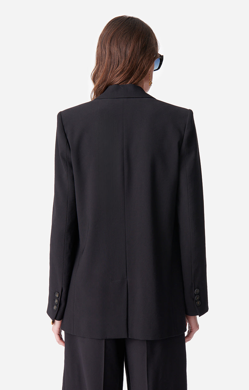 Veste droite Tilia - Noir