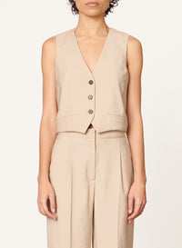 66 QTY NEW // TAUPE / Gilet Benson - TAUPE