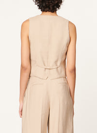 66 QTY NEW // TAUPE / Gilet Benson - TAUPE