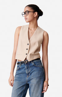 66 QTY NEW // TAUPE / Gilet Benson - TAUPE