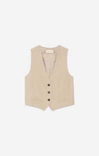 66 QTY NEW // TAUPE / Gilet Benson - TAUPE