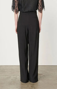 RECO : 95 // Pantalon droit - Noir