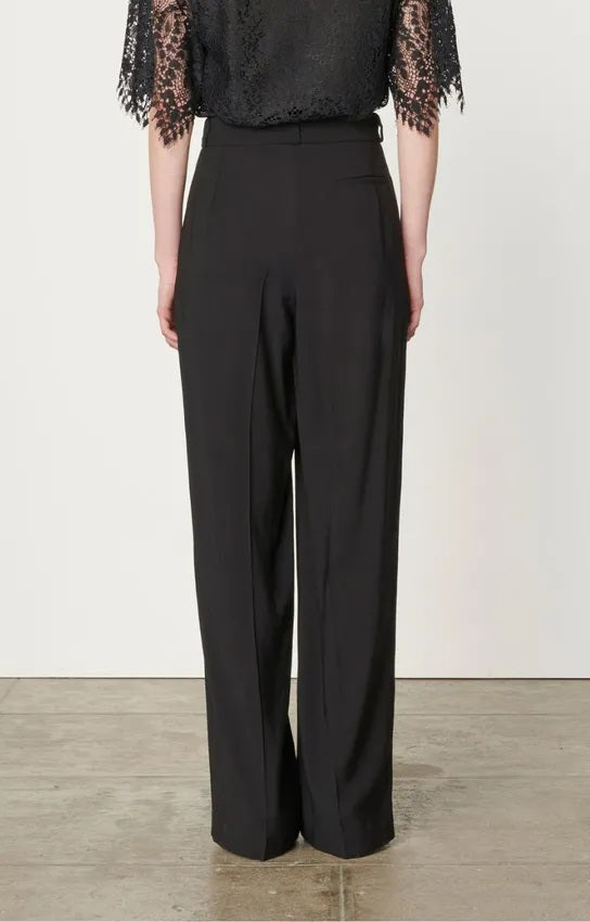 RECO : 95 // Pantalon droit - Noir