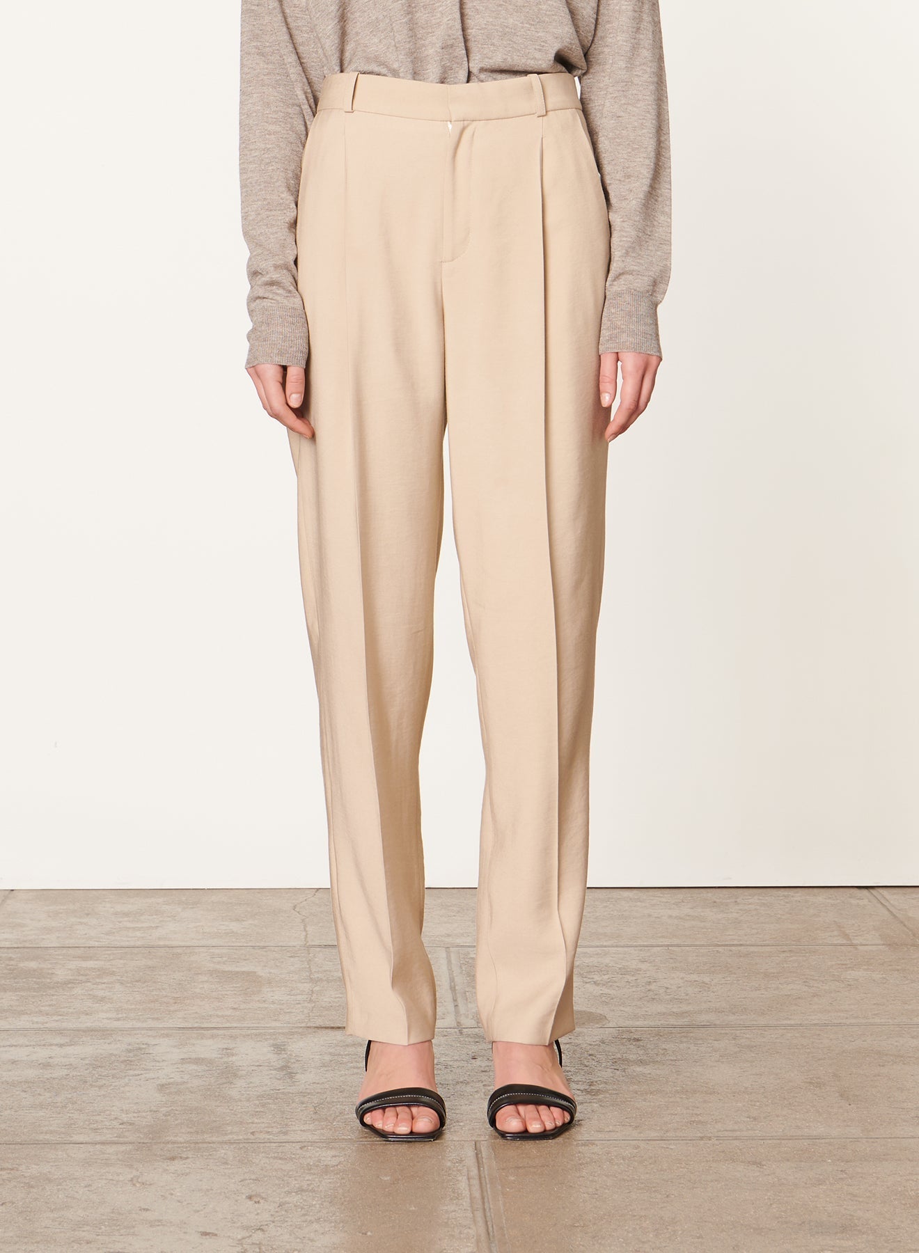 Pantalon à pinces Dude - Taupe