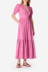 RECO : 95 // Robe longue Edorine en coton - Malaga
