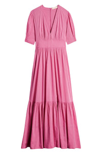 RECO : 95 // Robe longue Edorine en coton - Malaga