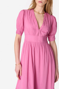 Robe longue Edorine en coton - Malaga