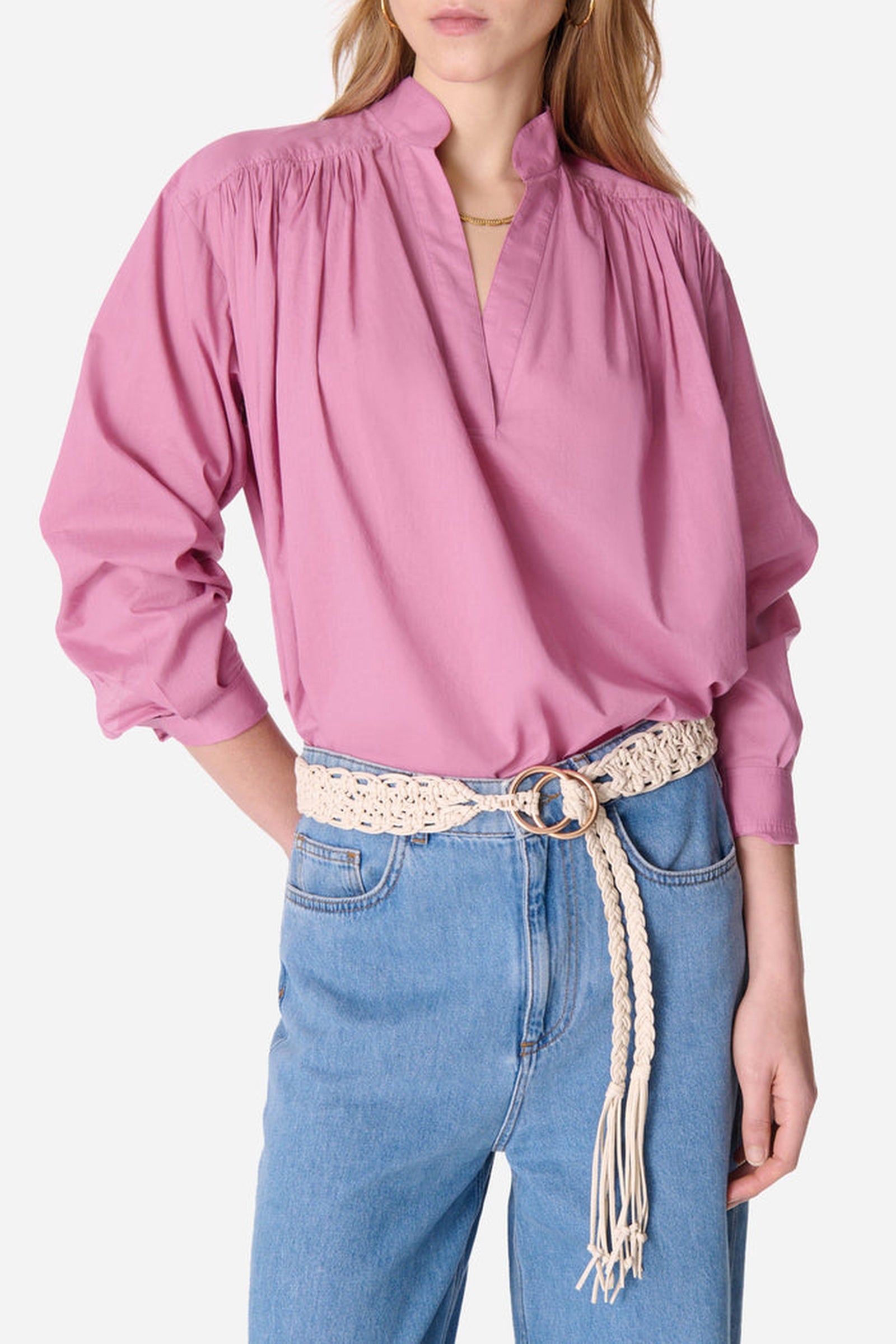 RECO : 95 // Blouse Calvin en coton - Malaga