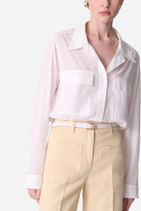 Dim cotton shirt - White