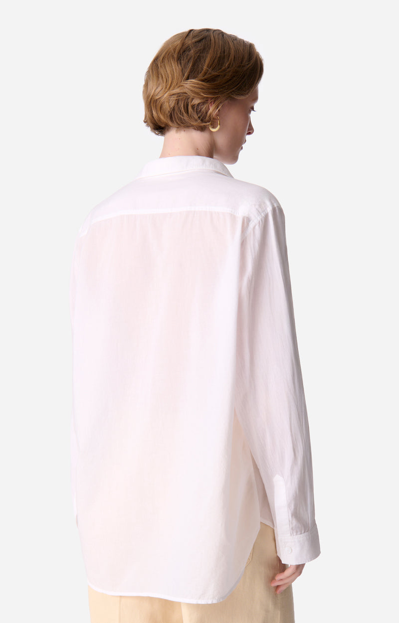 RECO : 70 // Chemise Dim en coton - Blanc