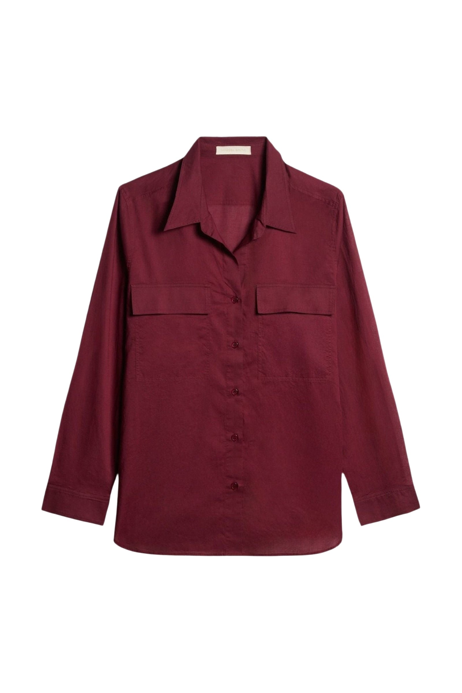 RECO : 70 // Chemise Dim en coton - Bordeaux