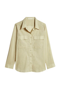 Chemise ample à manches longues Dim - Argile