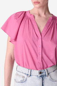 Elida cotton blouse - Malaga