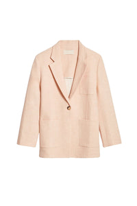 Blazer Caline en lin mélangé - Dragee
