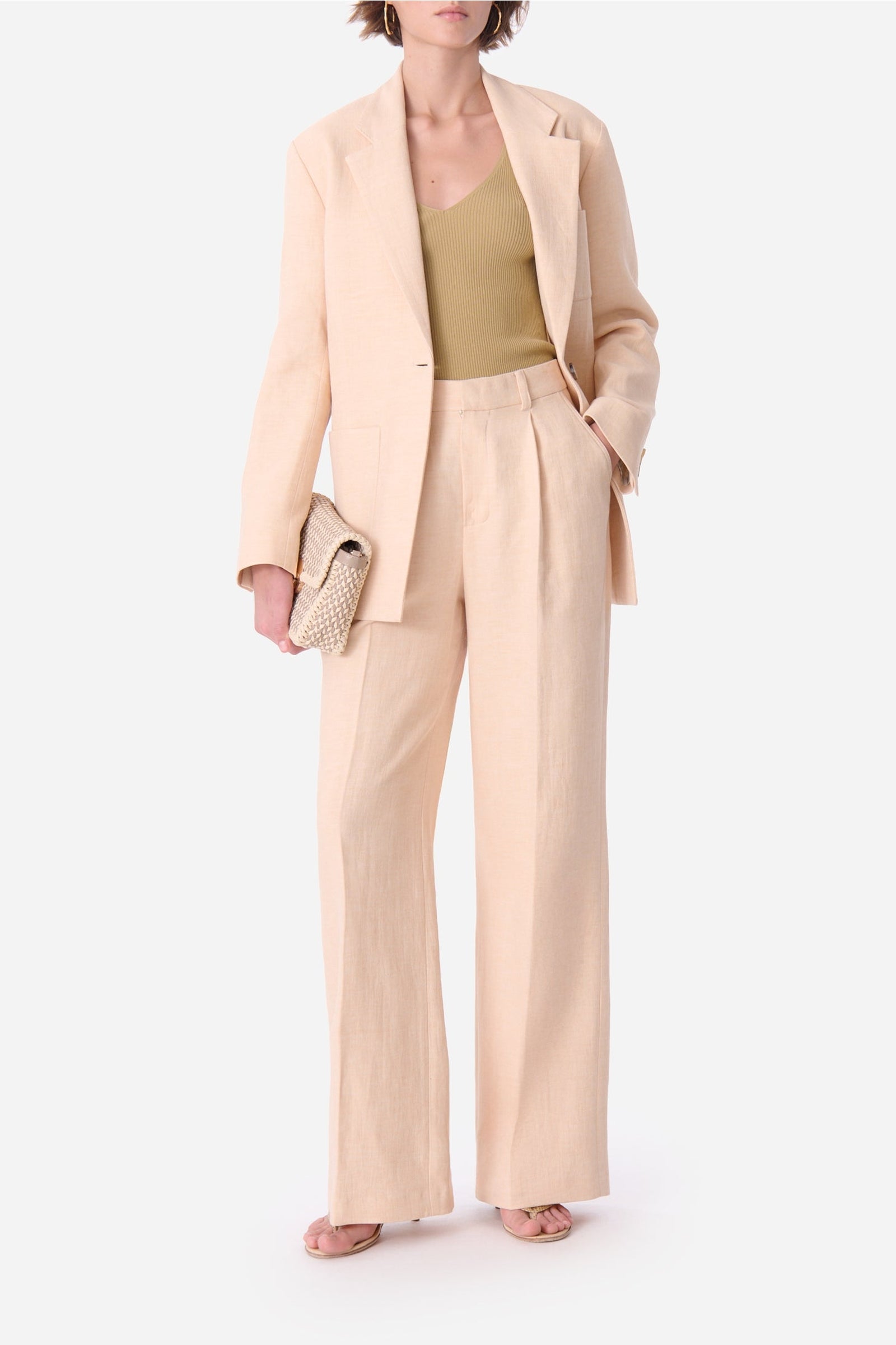 Pantalon à pinces Cyrano - Dragée