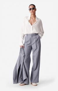 53 QTY NEW // BLEU CHINE / Pantalon Cyrano - BLEU CHINE