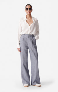 53 QTY NEW // BLEU CHINE / Pantalon Cyrano - BLEU CHINE