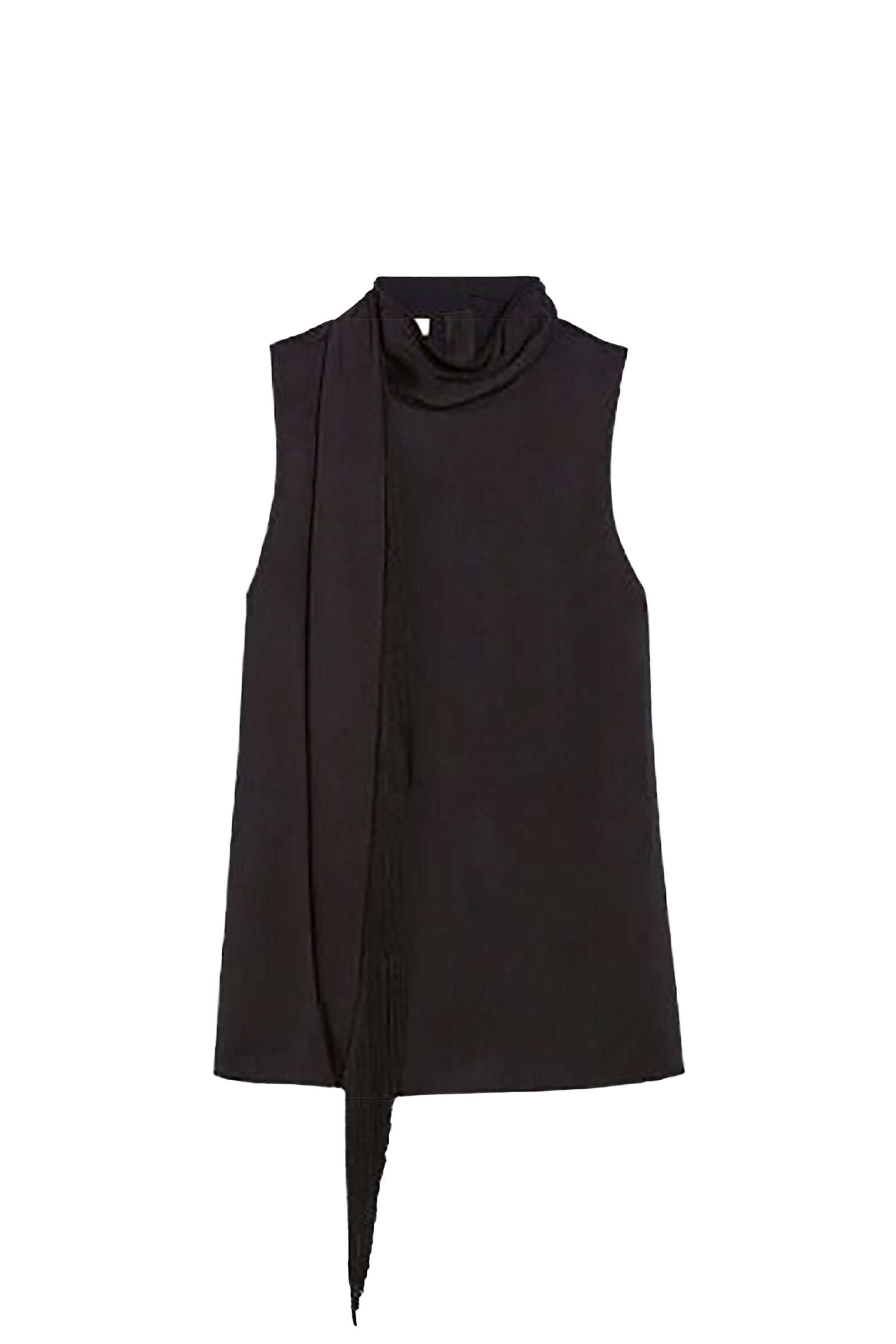 Blouse drapé Django - Noir