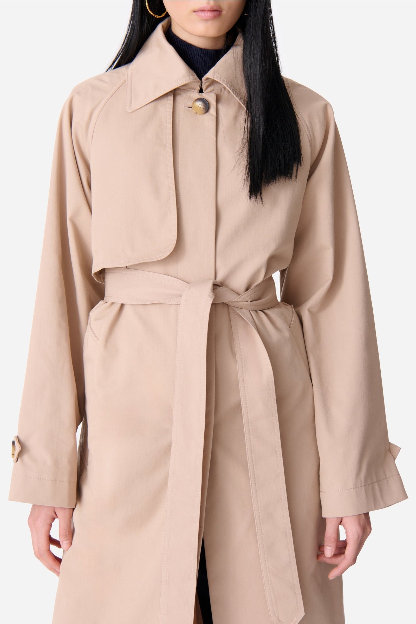 Trench-coat long Dexter - Beige