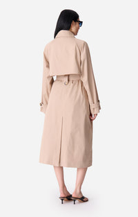Trench-coat long Dexter - Beige