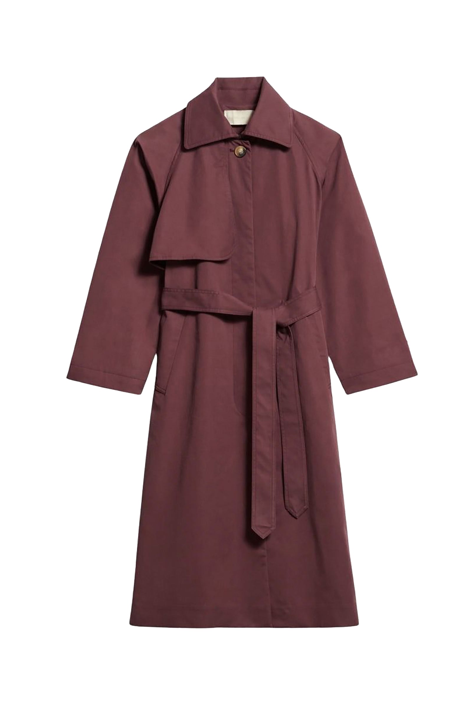 Trench-coat Long Dexter - Figue