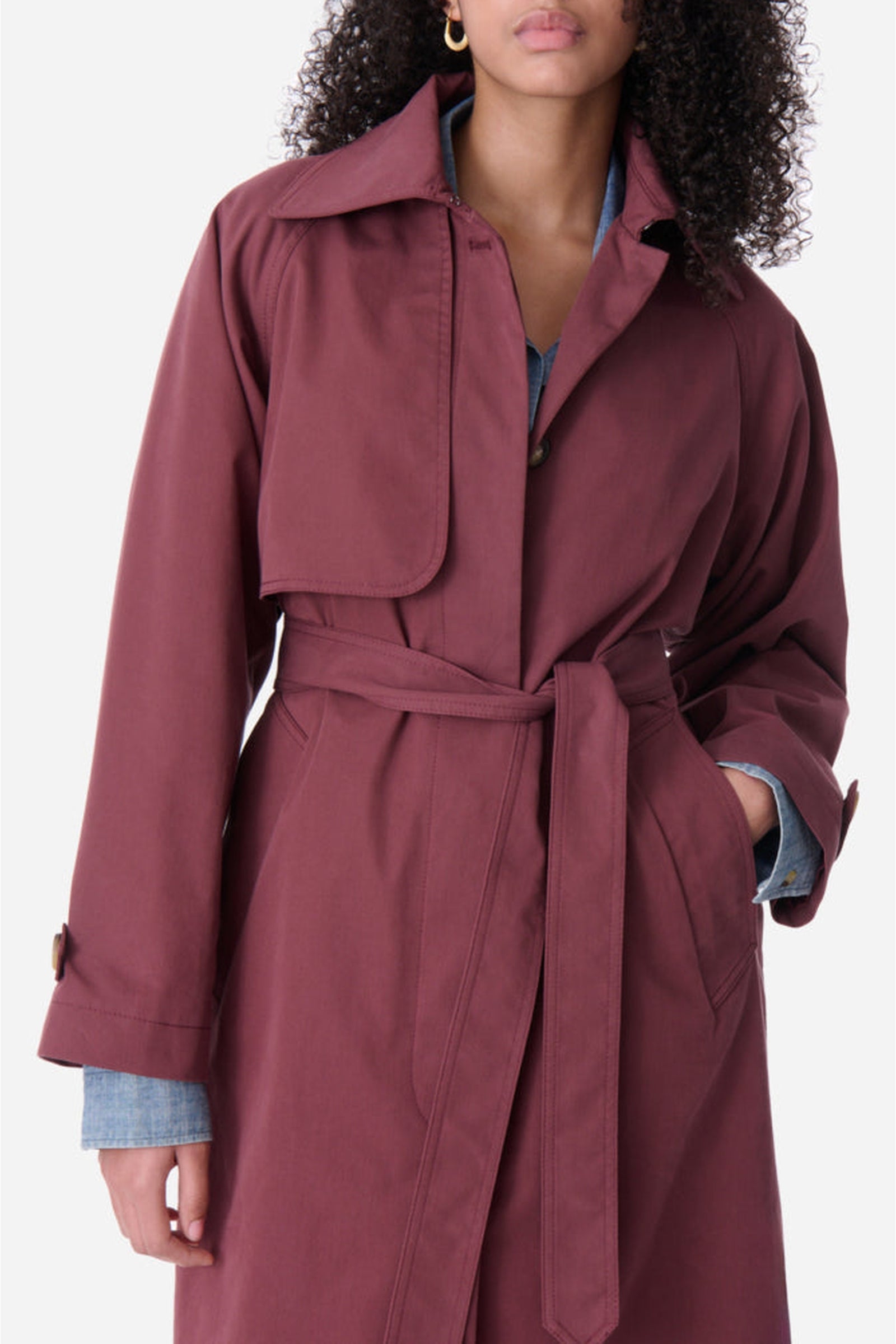 Trench-coat Long Dexter - Figue