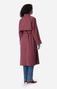 Trench-coat Long Dexter - Figue