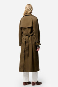 Faro cotton trench coat - Military style