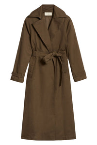 RECO : 240 // Trench-coat Faro en coton - Militaire