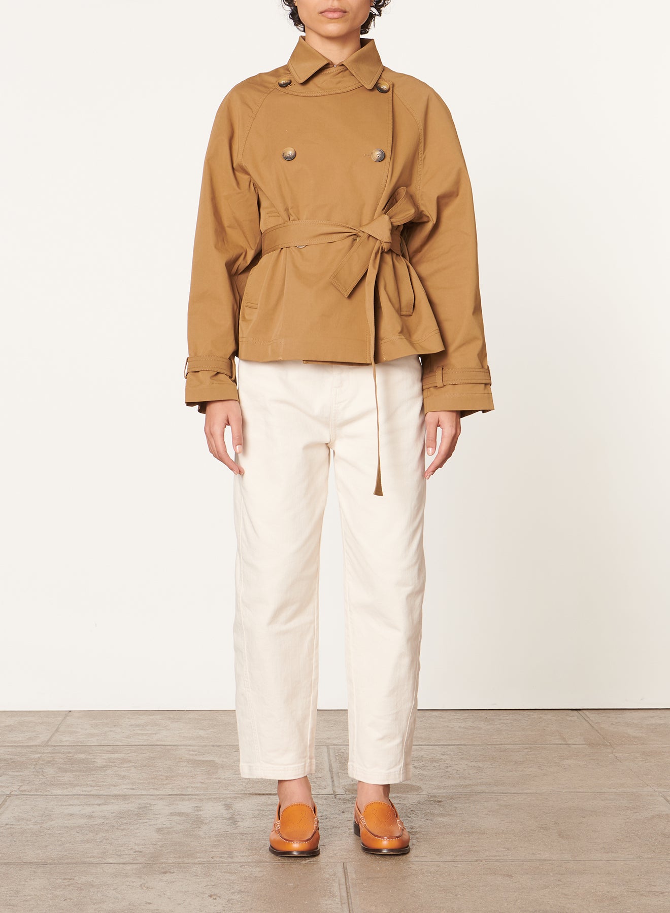 8 QTY NEW // BISCUIT / Trench Dublin - BISCUIT