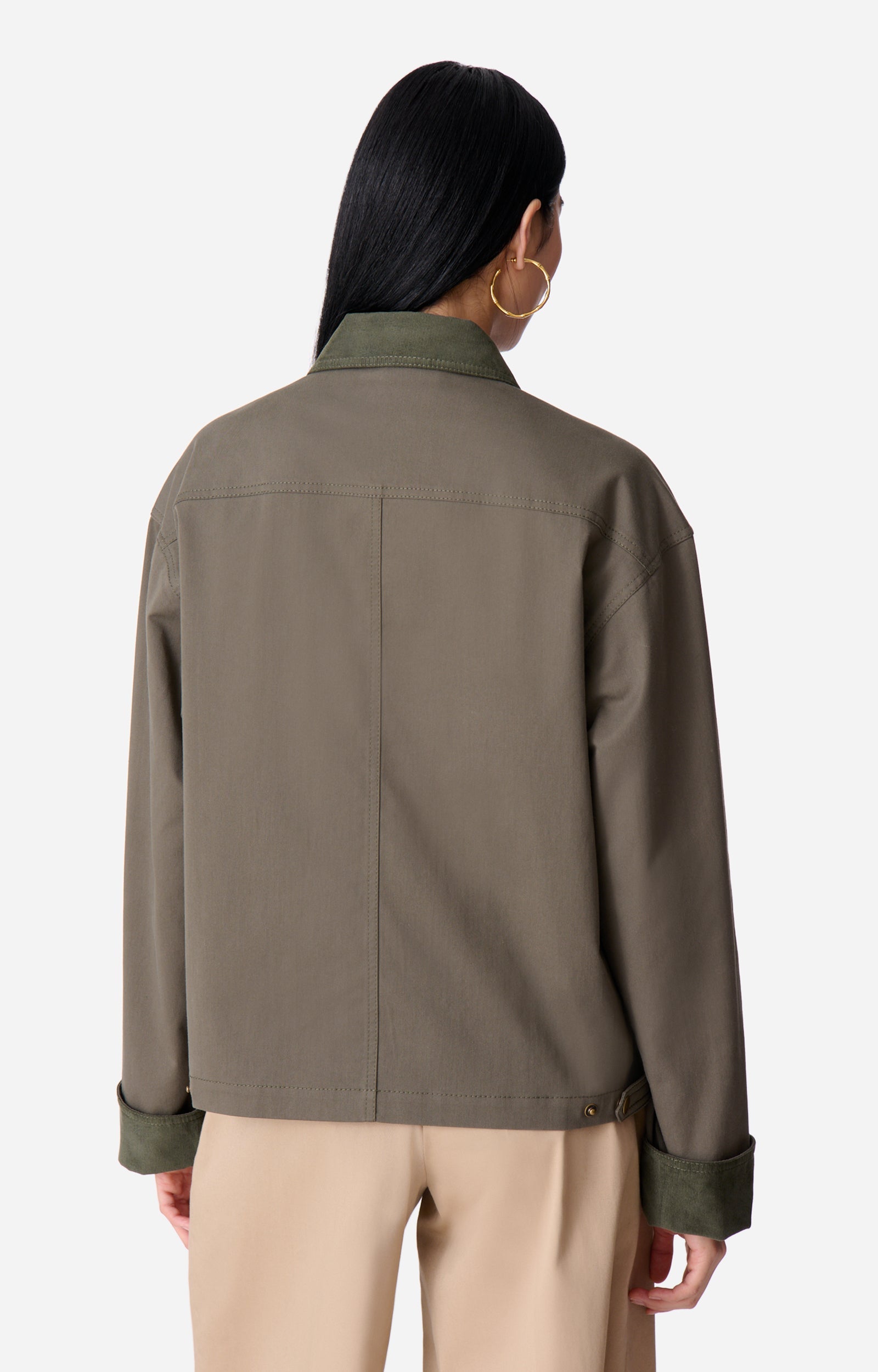Veste courte Engie - Olive
