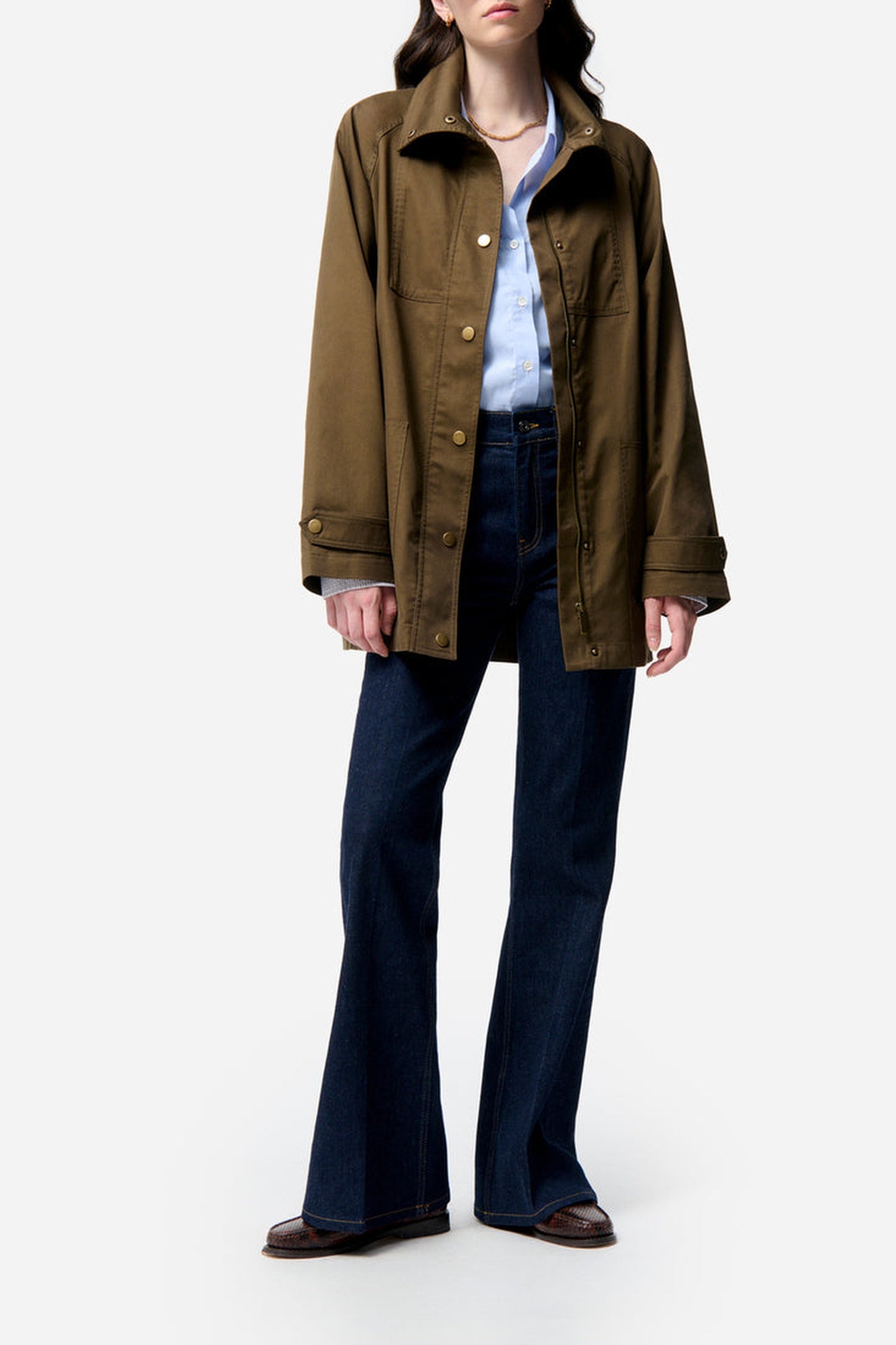 RECO : 170 // Parka Freyja en coton - Militaire
